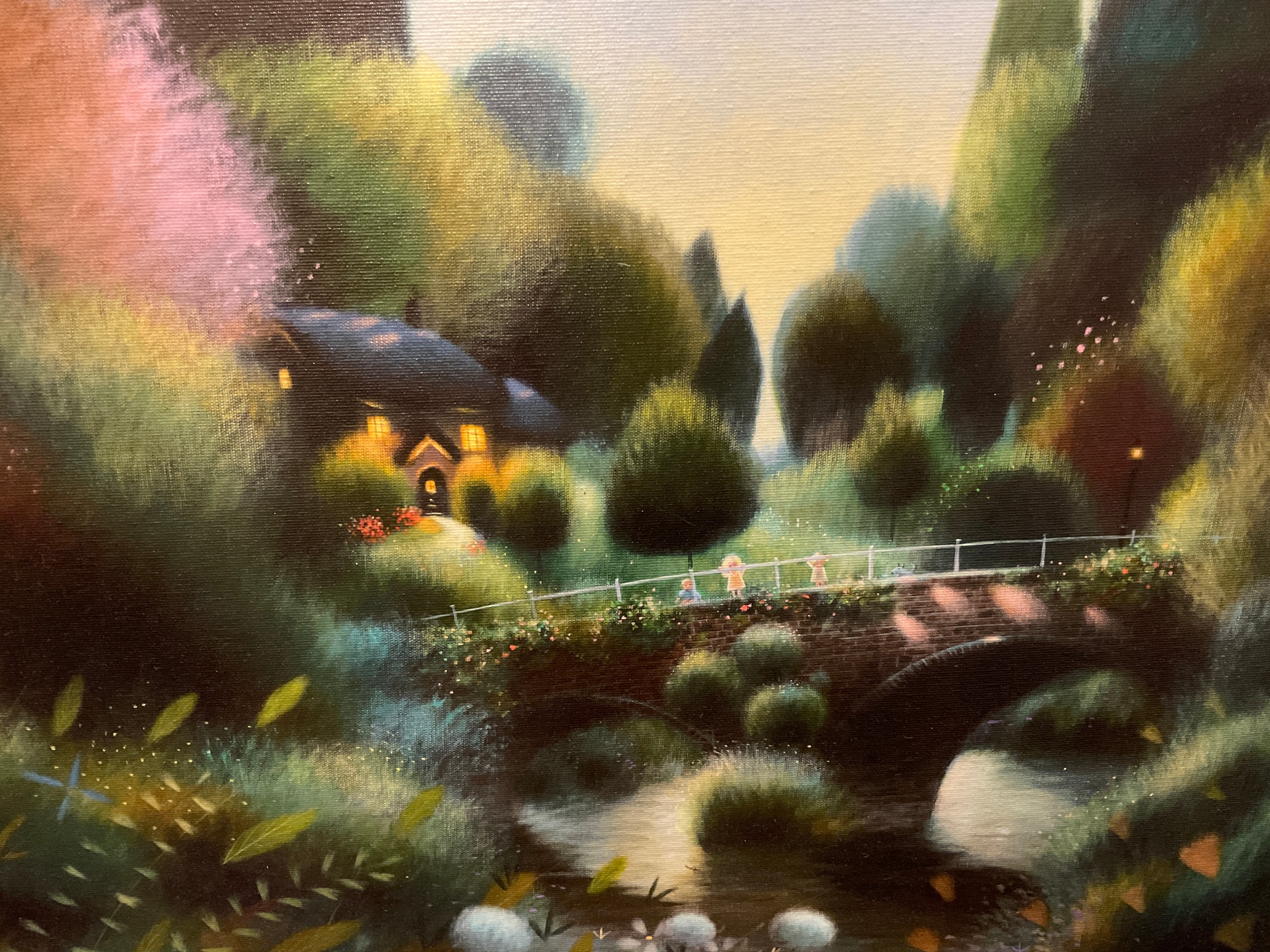Ryder, after, by Washington Green Fine Art, ‘Pooh Sticks’, limited edition print on canvas, number - Image 4 of 5