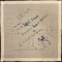 Tracey Emin (British, bn. 1963), BBC FOUR 'EVERYBODY NEEDS A PLACE TO THINK', screen print