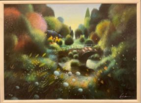 Ryder, after, by Washington Green Fine Art, ‘Pooh Sticks’, limited edition print on canvas, number