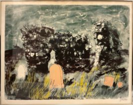 John Piper (1903-1992), by and after, 'Ruined Chapel, Isle of Mull', signed in pencil lower right