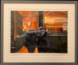 Alexander Millar, by and after, ‘Dominoes Nite’, signed in pencil to margin, limited edition