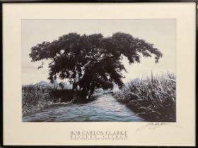 Bob Carlos Clarke (1950-2006), ‘Rivière Citron’, monochrome photographic print, signed lower right