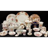 Royal Albert 'Old Country roses' including; picnic plates, tray, lidded pot; Royal Crown Derby '