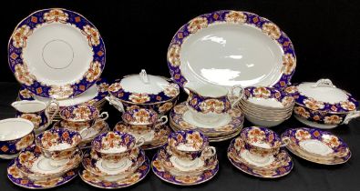 A Royal Albert ‘Heirloom’ pattern table service for six including; six tea cups and saucers, side