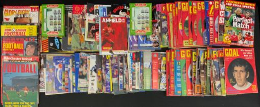Sporting Collectables - Football Programmes, magazines etc 1977 and later inc Manchester United,