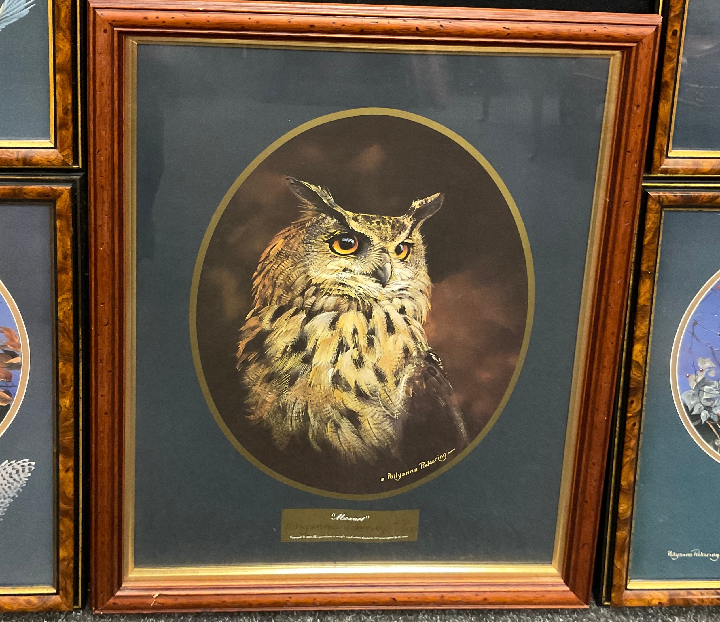 Pollyanna Pickering (1942-2018), by and after, ‘Mozart’ Eagle Owl, signed, limited edition number - Image 2 of 2