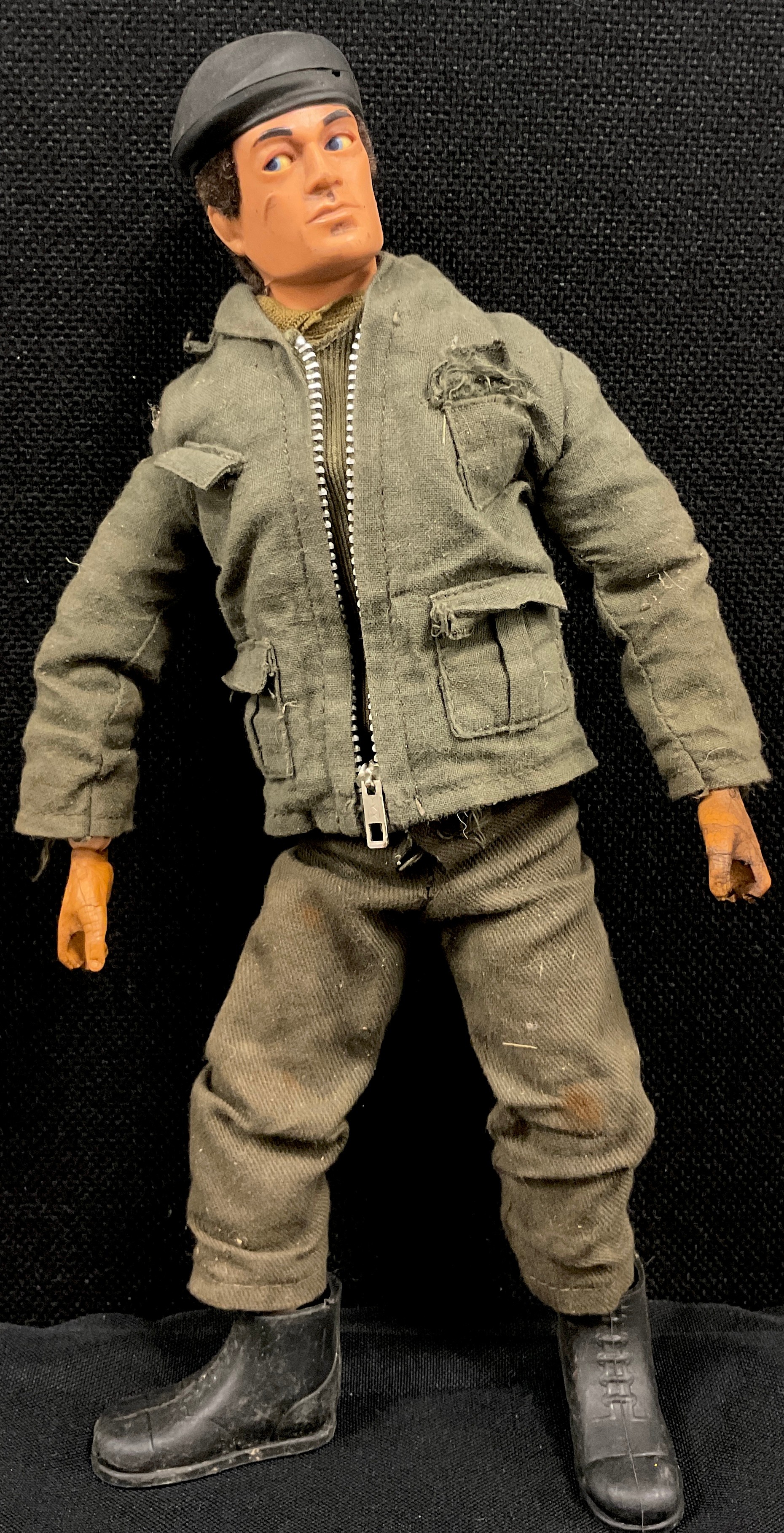 Toys - 1960s Hasbro Action man, flock hair, fixed blue eyes, marked Hong Kong, made in England by - Image 2 of 4