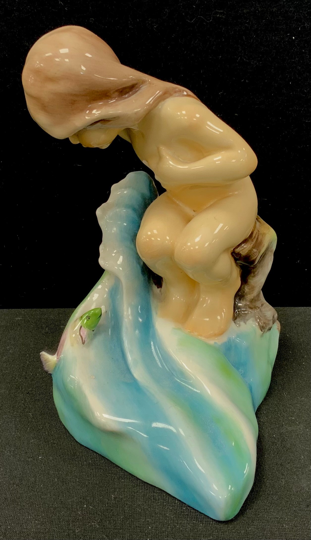 Royal Worcester Figures ‘Augus’ 12cm high, ‘Thursdays Child has far to go’ 16cm high, ‘Saturdays - Image 2 of 5