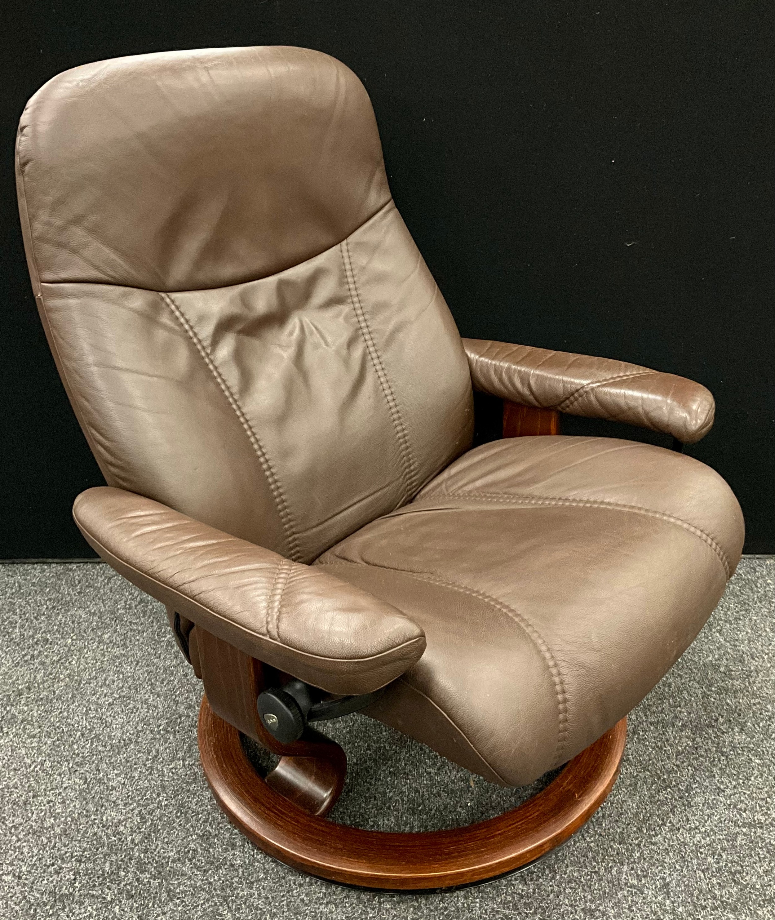 A large Ekornes Stressless armchair