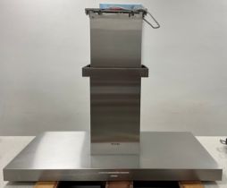 A Miele 48" (120cm) variable height island extractor hood, model number DA 424 V.