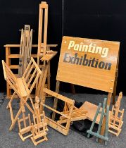 Art supplies and equipment - Artist’s easels, picture display stands / easels, print browser stands,