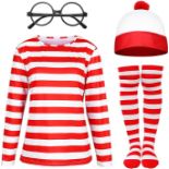 Approx RRP £120, Collection of Dress Up Costumes Alaiyaky Adult Costumes, 8 Pieces