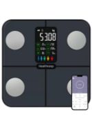 RRP £39.99 Body Weight Scale Smart Scale with VA Display, Digital Weight Scales with Heart Rate Body