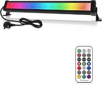 RRP £32.99 Linke LED RGB Light Bar 42W Wall Washer Light 3350LM Extremely Bright Adjustable Remote