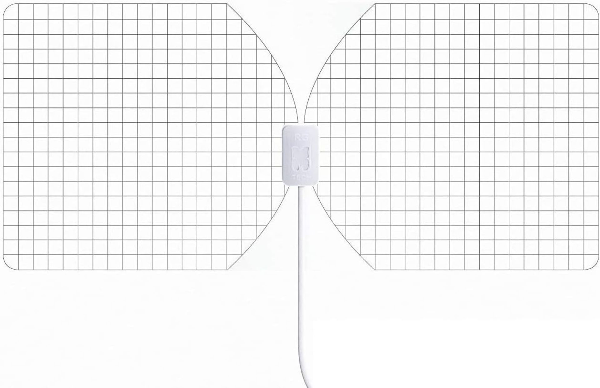 RRP £29.99 RGTech Monarch 50 Transparent Indoor Freeview HDTV Aerial - True 50 Mile Multidirectional