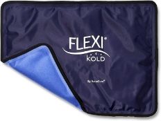 RRP £75 Set of FlexiKold Reusable Gel Large Ice Pack, 3 Pieces