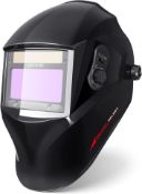 RRP £39.99 JALUWELD True Color Auto Darkening Welding Helmet Adjustable Large View Welding Mask 4