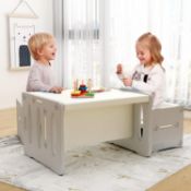 RRP £89.99 BenaRita Toddler Table and Chair Set Multifunctional Children Plastic Activity & Study