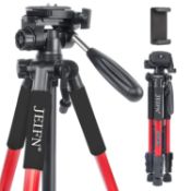RRP £34.99 ZoMei Q111 58inch Panoramic Camera Tripod Lightweight with 1/4" Quick Release Plate for