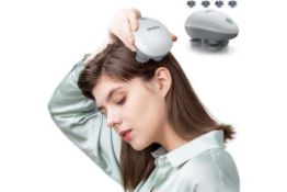 RRP £39.99 Electric Scalp Massager, RENPHO Waterproof Portable Electric Head Massager with 4