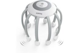 RRP £39.99 RENPHO Electric Head Scalp Massager with 10 Vibration Contacts, 4 Modes, Wireless