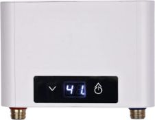 RRP £88.99 Instant Electric Water Heater, 3500W Mini Instantaneous Water Heater Without Tank