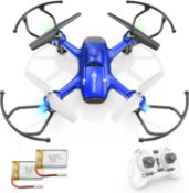 RRP £29.99 Wipkviey T16 Mini Drone for Kids with Indoor, RC Drone for Beginners with Lights,