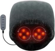 RRP £44.99 Aront Feet Massager with Heat,Deep Shiatsu Kneading,Nonslip Removable Feetbed