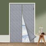 RRP £120 Set of 3 x MAGZO Thermal Door Curtain 100 X 205cm, Update Oxford Cloth Magnetic Insulated