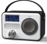 RRP £59.99 i-Box DAB Radio Portable, Bluetooth Speaker, DAB Plus/DAB Radio, FM Radio, Mains