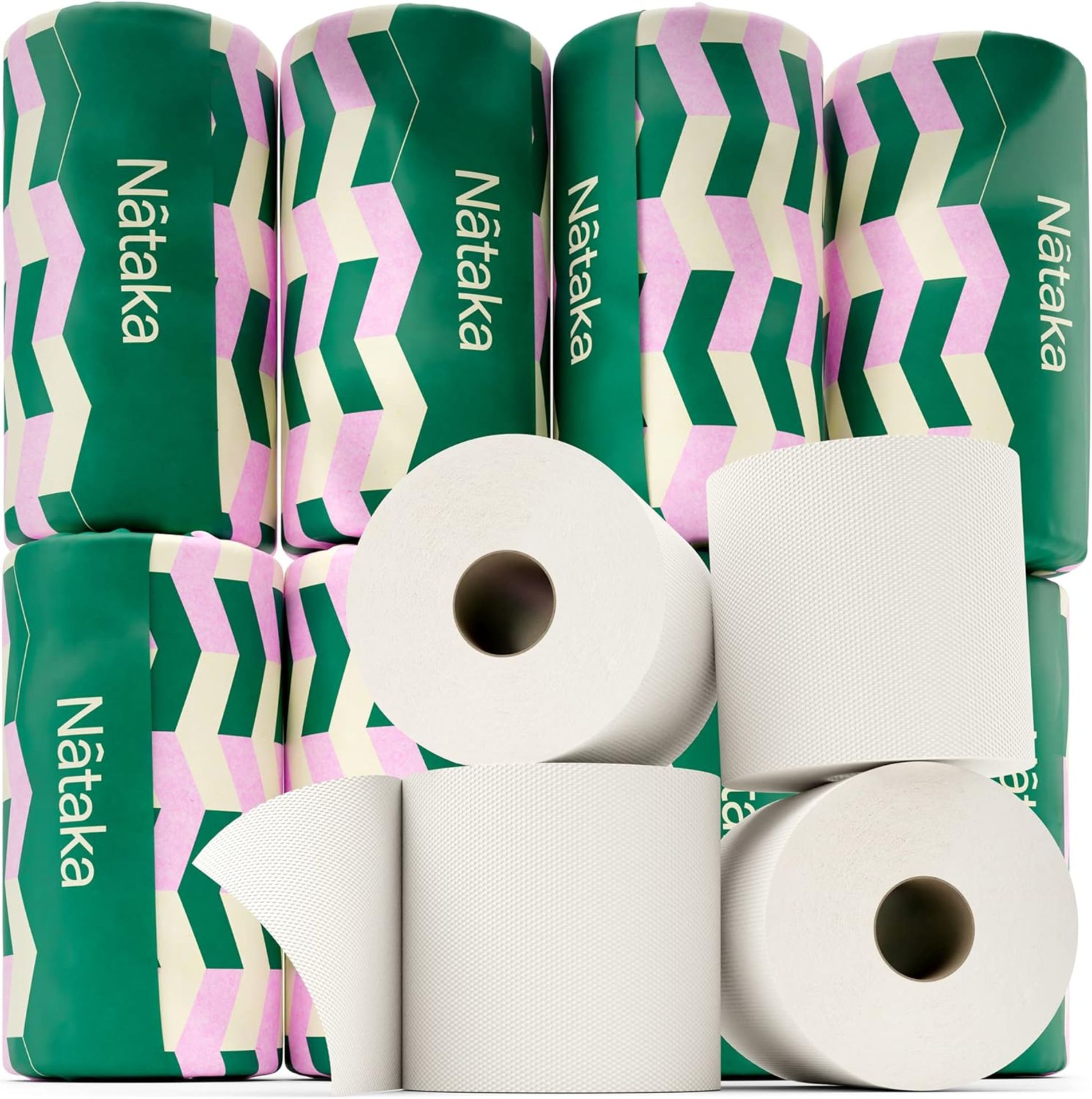 RRP £24.99 Bamboo Toilet Paper 24-Pack - 100% Natural Bamboo Paper Towels - Septic Safe Toilet Paper