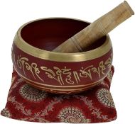RRP £45, Lot of 3 Items, Ajuny Tibetan Tingsha Cymbals Bells and Tibetan Singing Bowl