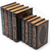 RRP £19.99 Tebery 2 Pack Decorative Book Boxes Wooden Antique Book Decorations Vintage Book
