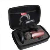 RRP £40 Set of 2 x Hermitshell Hard Travel Case for Blue Microphones Yeti Nano Professional