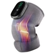 RRP £39.99 MOAJAZA Cordless Heated Knee Massager, Heating Knee Brace Support Wrap with Massage,