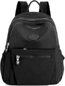 Eshow Women's Backpack Nylon Shoulder Bag Small Casual Backpacks for Women antitheft Multi-Function
