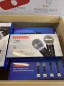 Dynamic Vocal Microphone,Professional Unidirectional Handheld Microphone for Stage,Karaoke,Singing