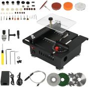 RRP £120 Multi-Functional Table Saw,maxant Mini Table Saw 100W Hobby Bench Saw for Woodworking