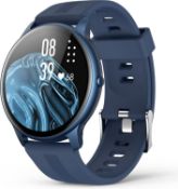 RRP £39.99 AGPTEK Smart Watch, 1.3'' Full Touch Fitness LW11 Watch with Health Tracking IP68