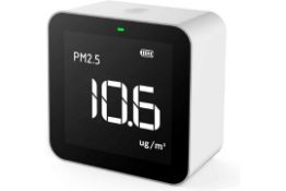 RRP £72.99 Temtop Air Quality Monitor, M10 Air Quality Detector for PM2.5 HCHO TVOC AQI with Real