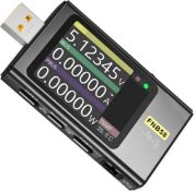 RRP £43.99 FNB58 USB Tester, USB Voltage Meter PD Trigger Digital Voltmeter Current Tester USB