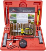Boulder Tools Tubeless Tire Repair Kit - Heavy Duty Tools For Quick And Easy Repairs - Suitable