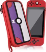 RRP £48 Set of 4 x Vicloon Carry Case for Nintendo Switch, Game Card Case for Nintendo Switch,