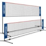 RRP £44.99 Boulder Sports Badminton Net Set - Portable Tennis, Pickleball and Volleyball Net with