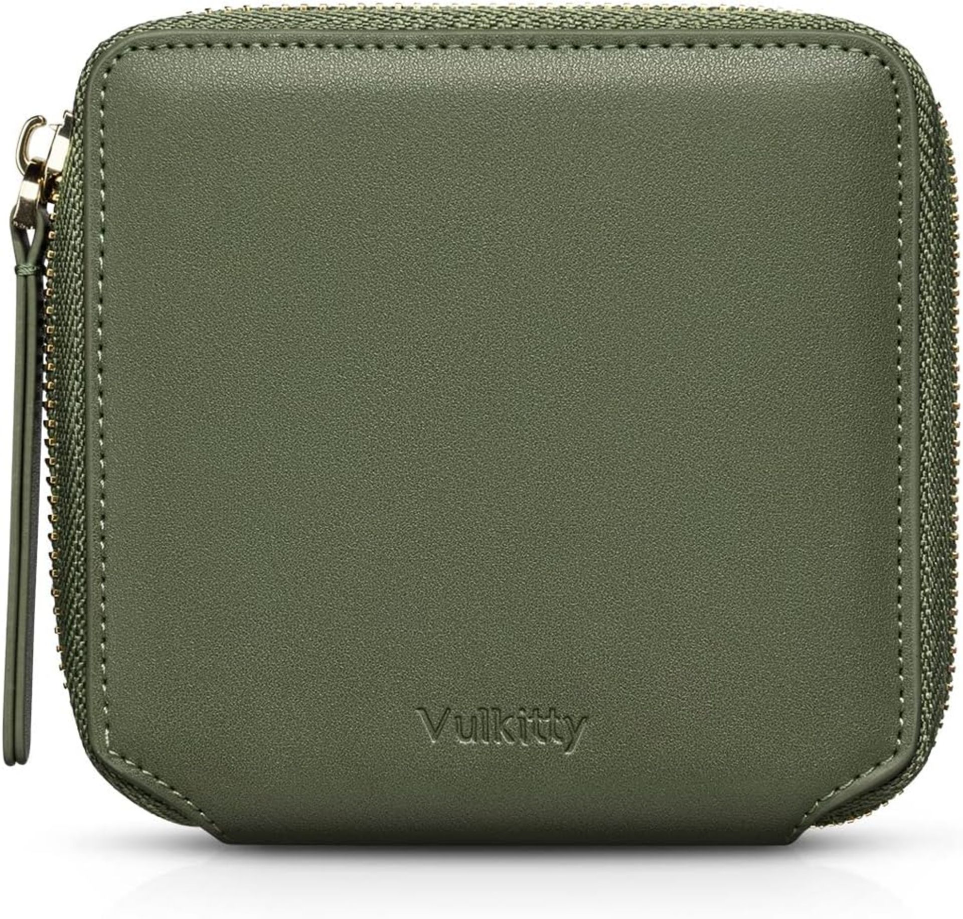 RRP £38 Set of 2 x Vulkitty Wallet for Women RFID Blocking Bifold Slim Coin Purse Credit Card Holder