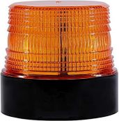 RRP £25.99 LED Warning Light Wireless 12V Strobe Beacon Flashing Lights Rechargeable Emergency Amber