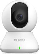 blurams Security Camera Indoor 1080p, 360° WiFi Home Camera with Motion Detection, Night Vision, 2-