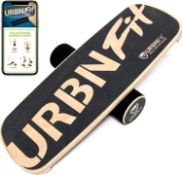 RRP £48.99 URBNFit Balance Board Trainer - Roller Board For Exercise, Athletic Training and Board