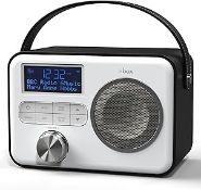 RRP £45.99 DAB Radio Portable, Bluetooth Speaker, DAB Plus/DAB Radio, FM Radio, Mains Powered or
