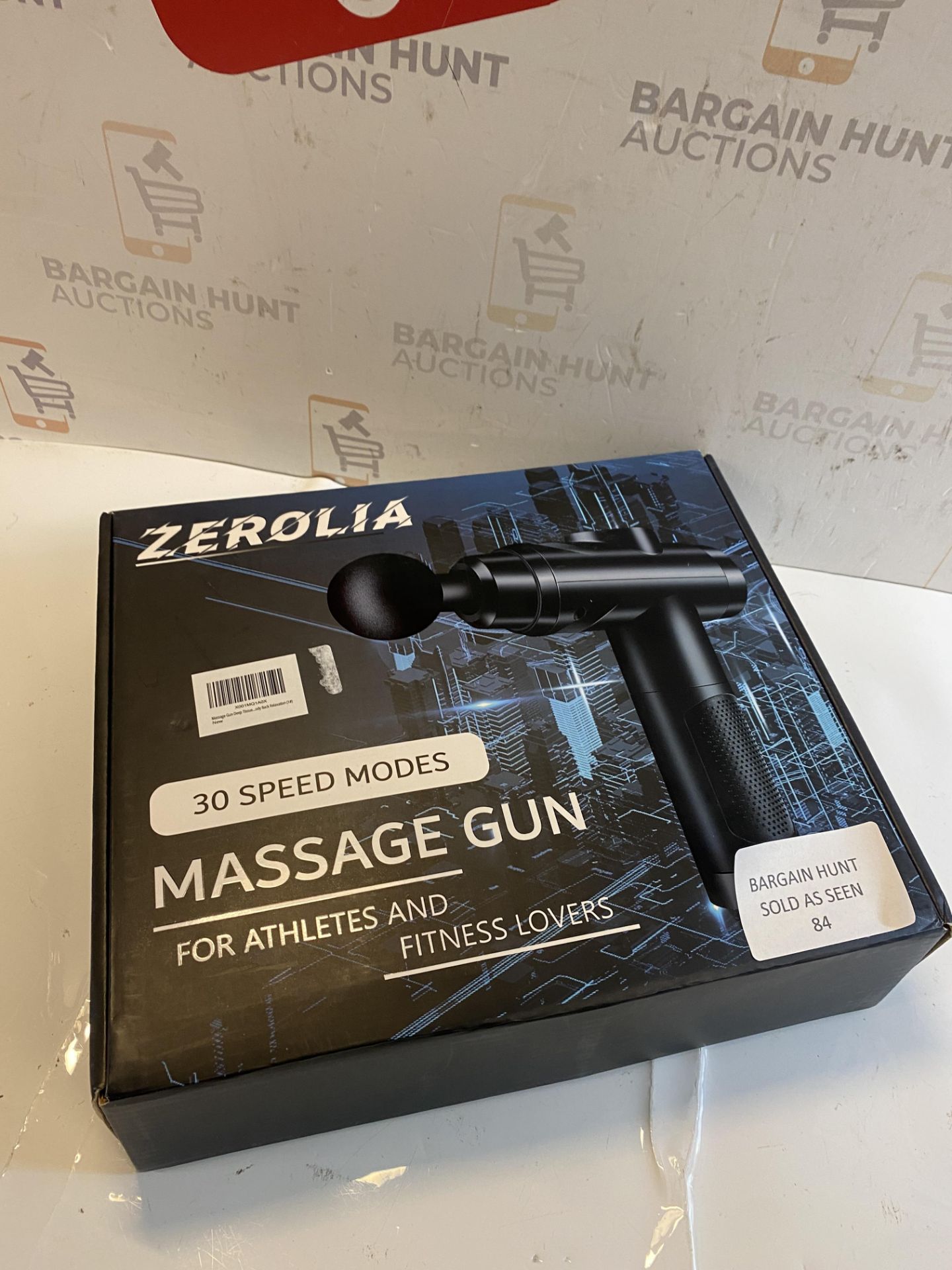 RRP £48.99 Zerolia Massage Gun Deep Tissue, Muscle Percussion Quiet Hand Massager with LCD Touch - Image 2 of 2